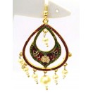 Meenakari Minakari Enamel Jhumka Jhumki Handmade Earrings Jewelry Drop Long E1